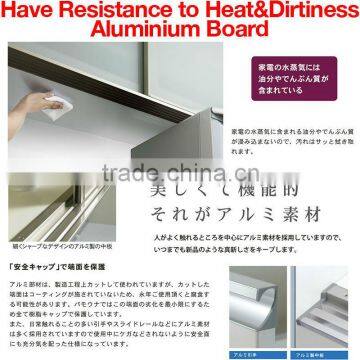 Japanese High Quality Kitchen Kabinet With Diamond High Gloss Material photo-6