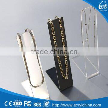 Fashion Acrylic Necklace Display Stand Beautiful Jewellery Display