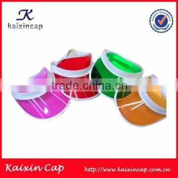 plastic sun visor cap