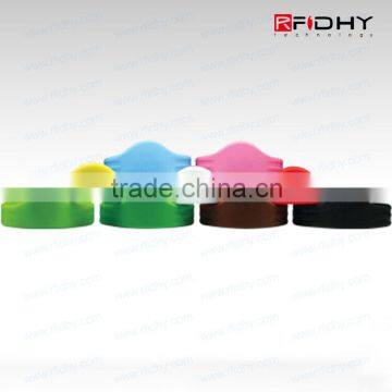 Printed Silicone Wristbands Tag RFID Wristbands for Amusement Parks