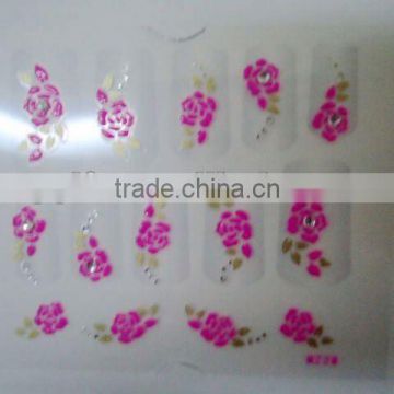 nail art sticker metallic nail sticker