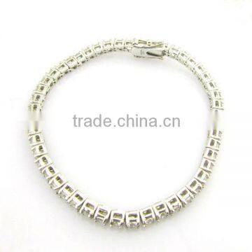 925 silver cz bracelet