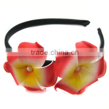 Frangipani headband, Plumeria headband JYF00836