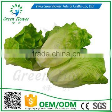 Greenflower 2016 Wholesale artificial PU Lettuce China handmaking decoration