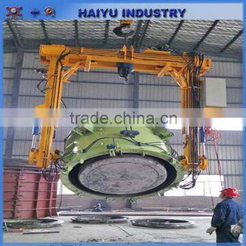 Vertical vibration drainage concrete pipe forming machine