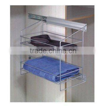 Two-layer storage shelf