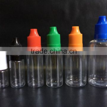 plastic e cigarette bottle with child proof cap