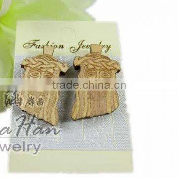 fashion good wood earrings