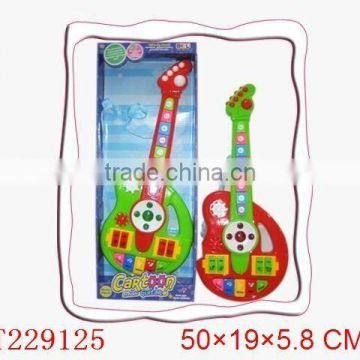 cartoon electric guitar with music-EN71