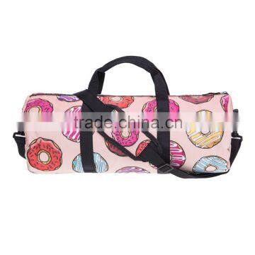 3D dount sweets printing gym bags sports bags duffel bags