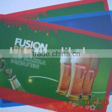 Eco-friendly pp plate mats