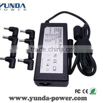 high quality Auto 70w Unviersal laptop adapter for laptop with 8 Connectors