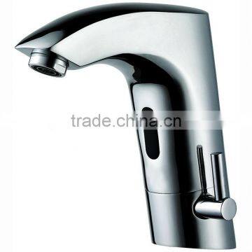 Luxury Brass Automatic Temperature Control Mixer, Deck Mounted Sensor Tap For Hot & Cold Water, Adjust the Water Temperature