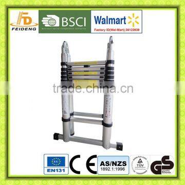 aluminum TELESCOPIC ladder GS/TUV EN131/CE AS/NZS