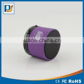Portable Bluetooth Wireless Mini Speaker Metal/ABS Material LED Light Stereo Voice