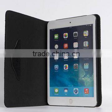 Good hand feel nubuck genuine leather case cover tablet 7 inch