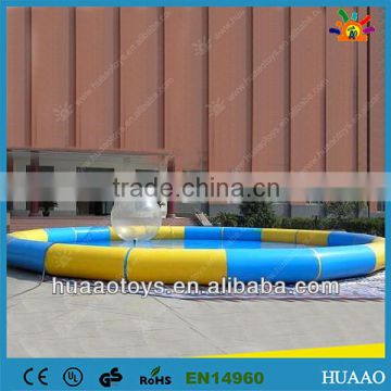 Round colorful cheap inflatable pool