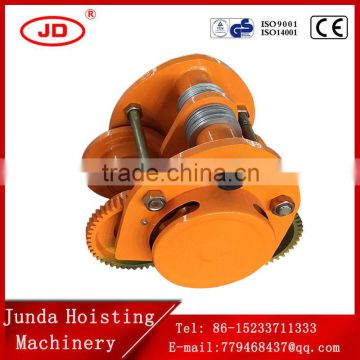 promotional instock Hebei Junda 0.5T 1t 1.5T 2T 3T 5T 10T GCT series geared trolleys industrial geared trolley