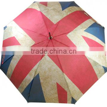 The UK retro flag straight umbrella for promotion/gift/advertising