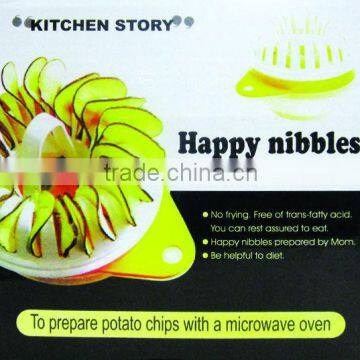 Microwave Potato Chips Maker with Slicer Complete Set