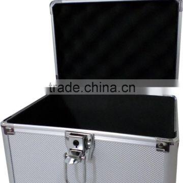 ALUMINUM CARRY STORAGE CASE DJ EQUIPMENT CD DVD PHOTOGROPHY CAMERA MUSIC BOX photo-2