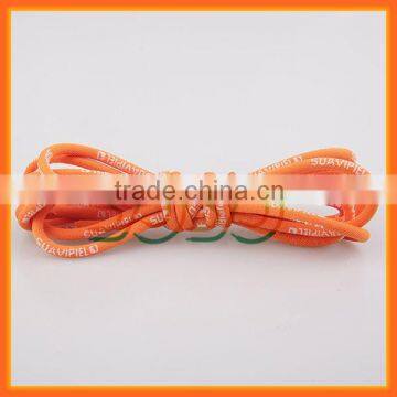 New Manufacturing Nylon Printed Shoelaces Woven Logo Shoelaces