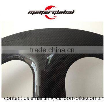 MeyerGlobal Best Quality 700C Chinese 5 Spoke Carbon Track Fixie Wheels Single Speed T800 photo-3