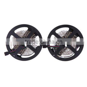 Fleible 10M 2*5M 3528 SMD RGB 600LEDs LED Strip Light Lamp 44Key + IR Remote Controller DC12V + Power Adapter AC100-240V photo-4