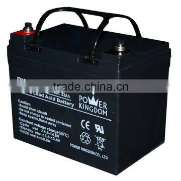 price Solar Panel Battery 12V 33Ah