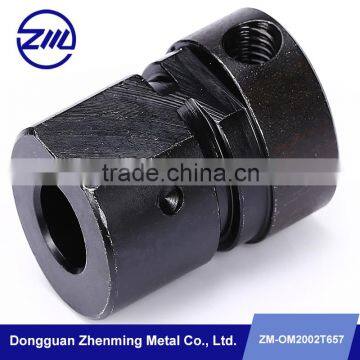 factory make black POM screw sleeve custom design machine cnc parts