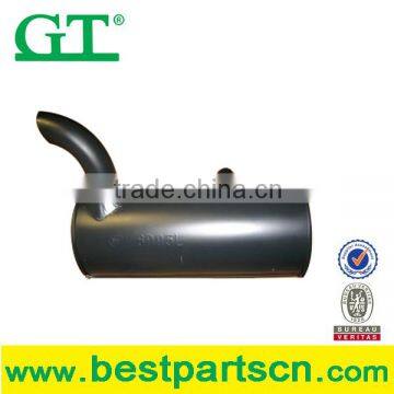 High quality excavator muffler for PC200-5,PC200-6,PC200-7,PC200-8