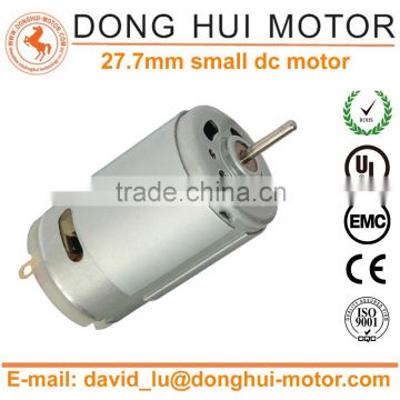 rs390 brush dc motor 24V for headrest adjuster