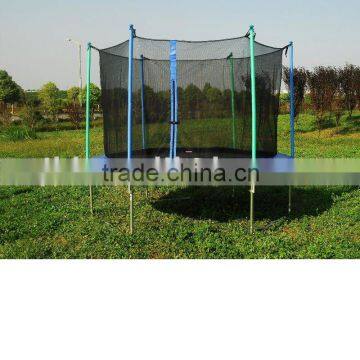 8FT Big Disport Round Trampoline with safety enclosure