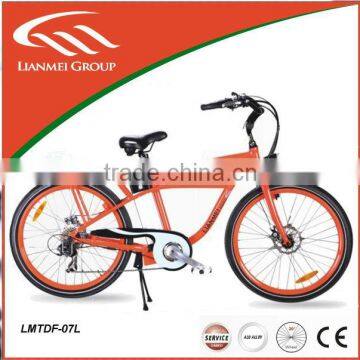 Beach Cruiser batteries electric bicycles 36v17AH with CE