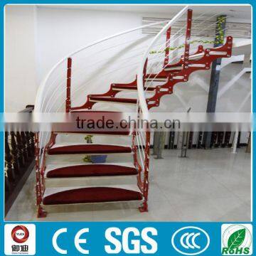 modern steel wood Circle/curve/acr stairs Chinese supplier-YUDI