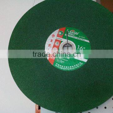 H591 Resin bond 10''inch 250*1.6*25.4mm green cutting wheel from China cutting disc for metal and stainless steel