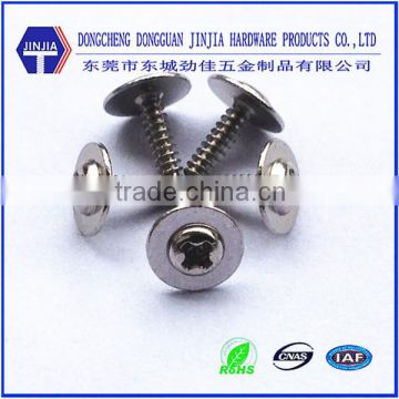 m1.7 phillips head small flange screw thread forming flange screw