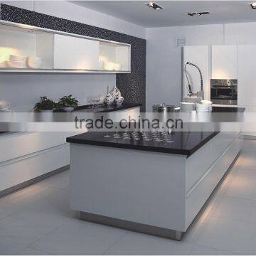 Apartment kitchen island cabinets modern Kitchen Cabinets in laqucer                        
                                                Quality Choice