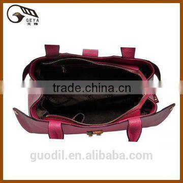 Guangzhou Factory Fashion Ladies Leather Cheap Wholesale Hobo Handbags 2015 photo-4