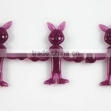 Cute and Humurous Sticky Rabbits Toys. photo-2