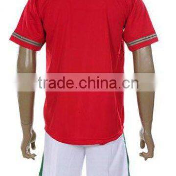 12-13 Portugal football shirt red