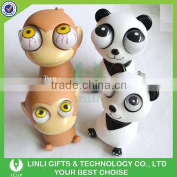 Many Chooses Pop Eyes Sof Pvc Animal Gift Toy