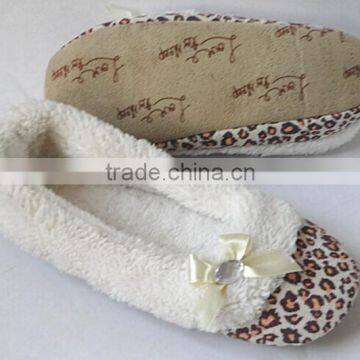 Leopard Print Ladies Indoor Slipper Fashion Dance Slipper /ladies Dance Shoes photo-3