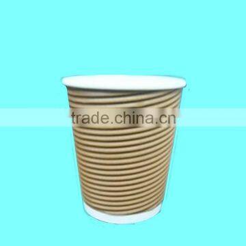 corrugated coffee cups
