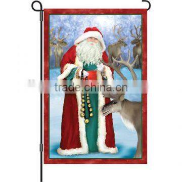 Garden Flag-Father Christmas