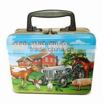 Tinplate Metal Type lunch tin box ii