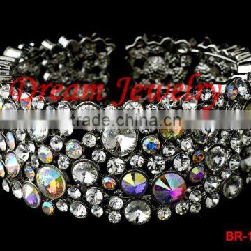 full rhinestone bangle best selling products fancy jewelry