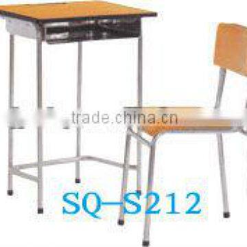 HOT SALE simple school desk and chair SQ-S212