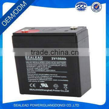 Alarm System Hig Quality Battery 2V 100Ah photo-2