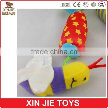 Rattle Baby Plush Toy Safty Soft Baby Toys With Sounds Clip Eco-friendly Material Stuffed Baby Animal Doll photo-3